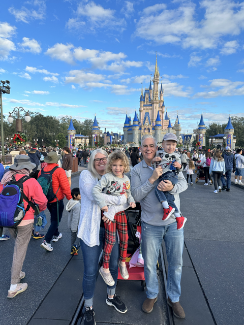 Brad with his family